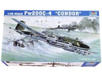 02814 Trumpeter Немецкий истребитель Фокке-Вульф FW-200С-4 "Кондор" (1:48) 02814 Trumpeter Немецкий истребитель Фокке-Вульф FW-200С-4 "Кондор" (1:48)