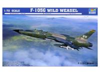 01618 Trumpeter Американский истребитель-бомбардировщик F-105G Wild Weasel (1:72) 01618 Trumpeter Американский истребитель-бомбардировщик F-105G Wild Weasel (1:72)