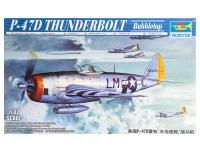 02263 Trumpeter Американский самолёт P-47D Thunderbolt Bubbletop (1:32)