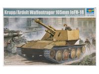 01586 Trumpeter Немецкая САУ Krupp/Ardelt Waffentrager 105 мм. leFH-18 (1:35) 01586 Trumpeter Немецкая САУ Krupp/Ardelt Waffentrager 105 мм. leFH-18 (1:35)