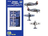 06202 Trumpeter Самолет F4F4 "Уайлдкэт" (10шт) (1:350) 06202 Trumpeter Самолет F4F4 "Уайлдкэт" (10шт) (1:350)