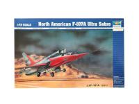 01605 Trumpeter Экспериментальный прототип F-107A Ultra Sabre (1:72) 01605 Trumpeter Экспериментальный прототип F-107A Ultra Sabre (1:72)