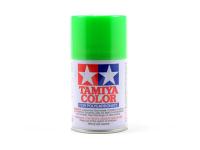 86028 Tamiya PS-28 Fluorescent Green (Флуоресцентная зелёная) краска-спрей 100 мл.