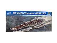 05753 Trumpeter Авианосец 1978 USS Dwight D. Eisenhower CVN-69 (1:700) 05753 Trumpeter Авианосец 1978 USS Dwight D. Eisenhower CVN-69 (1:700)