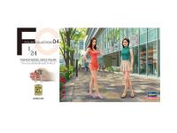 29104 Hasegawa Фигурки Fashion Model Girls Figure (1:24)
