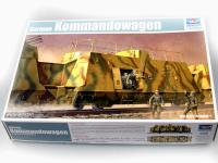 01510 Trumpeter Немецкий штабной броневагон времен Второй Мировой войны (1:35) 01510 Trumpeter Немецкий штабной броневагон времен Второй Мировой войны (1:35)