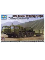 01056 Trumpeter Минский Тягач-7410 с тралом CHMZAP-5247G (1:35)