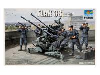02309 Trumpeter Немецкая зенитная установка Flak 38 (1:35) 02309 Trumpeter Немецкая зенитная установка Flak 38 (1:35)