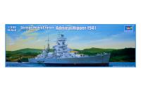 05317 Trumpeter Немецкий тяжёлый крейсер Admiral Hipper (1:350) 05317 Trumpeter Немецкий тяжёлый крейсер Admiral Hipper (1:350)
