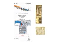 144217 Фототравление Микродизайн Boeing 777-300ER (Звезда) (1:144)