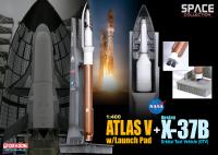 56260 Dragon Космический аппарат Delta II Rocket "7925 Heavy" с платформой (1:400)