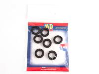 AVD343000807 AVD Models Покрышки на автомобиля 53А/3307/автобус-3205 (К-84 8.25R20) (1:43)