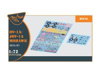 CPD72006 Clear Prop Набор декалей для модели OV-1 A/JOV-1A Mohawk  (1:72)