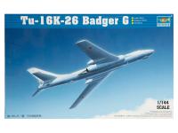 03907 Trumpeter Советский дальний бомбардировщик-ракетоносец ТУ-16К-26 (Badger G) (1:144) 03907 Trumpeter Советский дальний бомбардировщик-ракетоносец ТУ-16К-26 (Badger G) (1:144)