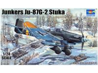 02425 Trumpeter Немецкий бомбардировщик Junkers Ju-87G-2 Stuka (1:24) 02425 Trumpeter Немецкий бомбардировщик Junkers Ju-87G-2 Stuka (1:24)
