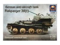 35010 ARK Models Немецкий зенитный танк Флакпанцер 38 (1:35)