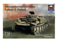 35029 ARK Models Немецкий огнеметный танк ТII "Фламинго" (1:35)