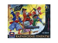 80020 ARK Models Набор солдатиков. Карибские пираты, высота 65 мм.