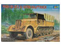 07203 Trumpeter Немецкий 18-тонный тяжелый полугусеничный тягач Sdkfz.9 Famo (1:72) 07203 Trumpeter Немецкий 18-тонный тяжелый полугусеничный тягач Sdkfz.9 Famo (1:72)
