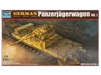 00368 Trumpeter Германская артиллерийская бронированная платформа V1 (1:35) 00368 Trumpeter Германская артиллерийская бронированная платформа V1 (1:35)