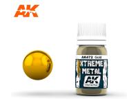 AK-472 AK-Interactive XTerme Metal Gold (Металлик, золото), 30 мл.