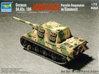 07294 Trumpeter Немецкий танк Sd.Kfz.186 JagdTiger (Porsche production) w/Zimmerit coat (1:72) 07294 Trumpeter Немецкий танк Sd.Kfz.186 JagdTiger (Porsche production) w/Zimmerit coat (1:72)
