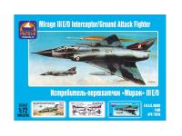 72030 ARK Models Истребитель-перехватчик "Мираж III" (1:72) 72030 ARK Models Истребитель-перехватчик "Мираж III" (1:72)