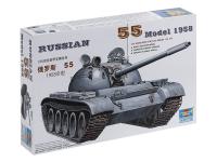 00342 Trumpeter Советский танк 55 (1:35) 00342 Trumpeter Советский танк 55 (1:35)