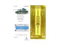 035242 Фототравление Микродизайн T-IV. Надгусеничные полки (Звезда) (1:35)