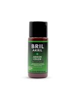 Краска акриловая BRIL Armor Color Коричневое дерево, 15 мл.