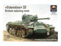 35032 ARK Models Английский пехотный танк "Валентайн" XI (1:35) 35032 ARK Models Английский пехотный танк "Валентайн" XI (1:35)