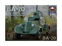 35004 ARK Models Советский легкий бронеавтомобиль БА-20 (1:35)