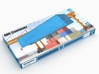 01030 Trumpeter 40 футовый контейнер (1:35) 01030 Trumpeter 40 футовый контейнер (1:35)