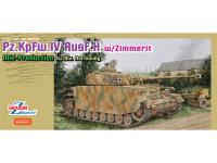 6611 Dragon Немецкий танк  Pz.Kpfw.IV Ausf.H с циммеритом (средний выпуск) (1:35)