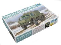 01071 Trumpeter Российский армейский бронированный грузовик URAL-4320 CHZ  (1:35)