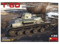 35232 MiniArt Танк Т-60 поздних выпусков, экранированый (Горьковский автомобильный завод). Набор с и 35232 MiniArt Танк Т-60 поздних выпусков, экранированый (Горьковский автомобильный завод). Набор с и