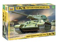 3535 Звезда Советский средний танк  "Т-34/76" обр. 1942 г. (1:35)