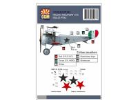 D32-004 Copper State Models Декали Nieuport XVII, персональная маркировка Giulio Poli (1:32)