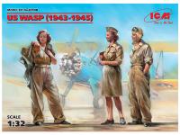 32108 ICM Американские летчицы II МВ (1943-1945 г.) (3 фигуры) (1:32) 32108 ICM Американские летчицы II МВ (1943-1945 г.) (3 фигуры) (1:32)