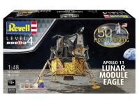03701 Revell Подарочный набор "Аполлон-11": Лунный модуль "Орел" (1:48)