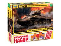 3525П Звезда Советский  танк "Т-34/76" (1:35)