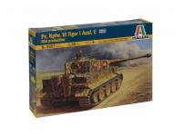 6507 Italeri Немецкий Танк  Pz.Kpfw.VI Tiger I Ausf. E mid production (1:35)