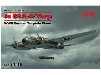48236 ICM Ju 88A-4/Torp, Германский торпедоносец ІІ МВ (1:48) 48236 ICM Ju 88A-4/Torp, Германский торпедоносец ІІ МВ (1:48)