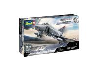63651 Revell Подарочный набор. Американский истребитель-бомбардировщик  F-4E Phantom (1:72)