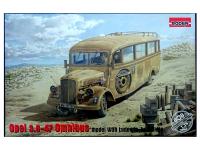 Rod808 Roden Немецкий автобус Blitz 3.6 – 47 Omnibus model W39 Ludewig  built, late (1:35)