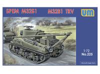 UM1-225 UM Ремонтно-эвакуационная машина на базе танка M32B1 (1:72) UM1-225 UM Ремонтно-эвакуационная машина на базе танка M32B1 (1:72)