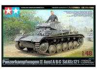 32570 Tamiya Немецкий легкий танк Panzerkampfwagen II Ausf.A/B/C (Sd.Kfz.121) с одной фигурой (1:48) 32570 Tamiya Немецкий легкий танк Panzerkampfwagen II Ausf.A/B/C (Sd.Kfz.121) с одной фигурой (1:48)