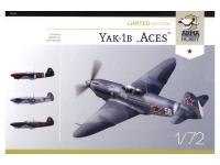 AH70030 Arma Hobby Истребитель Яковлев Як-1Б "Aces" Limited Edition (1:72) AH70030 Arma Hobby Истребитель Яковлев Як-1Б "Aces" Limited Edition (1:72)