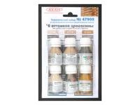 47908 АКАН Набор: 6 оттенков древесины. (6 шт.) 47908 АКАН Набор: 6 оттенков древесины. (6 шт.)