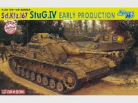 6520 Dragon Немецкая САУ  Sd.Kfz. 167 StuG.IV (ранний выпуск) (1:35)